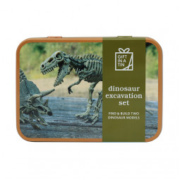 Presentask Dinosaurutgrävning